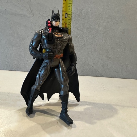 Batman Forever "Sonar Sensor Batman" Action Figure 1995 Kenner With CAPE  5” - Picture 2 of 5